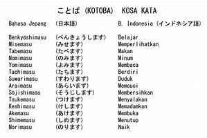 Bahasa Jepang Hitam Manis