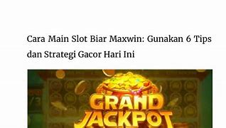 Cara Main Slot Gacor Hari Ini